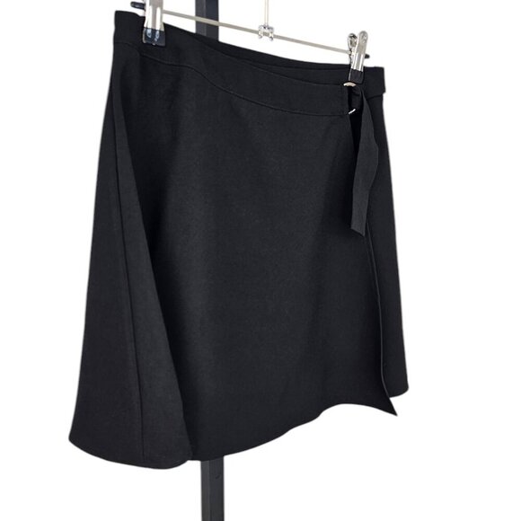 Streetwear Society Womens Wrap Skirt, Mini, Black, Belted, Size Small - Picture 7 of 7